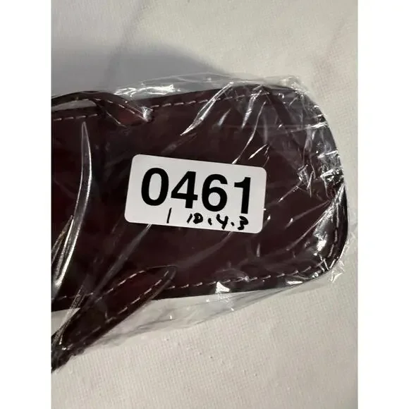 The Row Canal Burgundy Leather Toe Loop Sandals Framboise EU 36.5 Italy - Picture 8 of 8